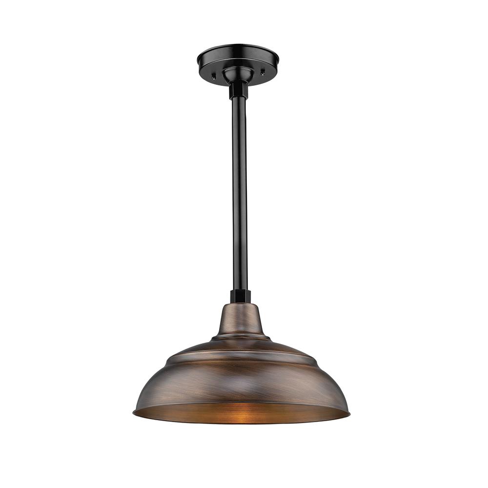 Millennium Lighting RWHS14-NC R Series Warehouse Shade in Natural Copper